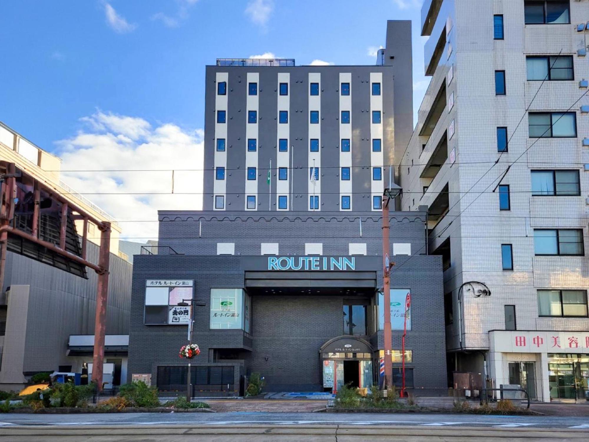 Hotel Route-Inn Toyama Ekimae Toyama Station Exterior foto